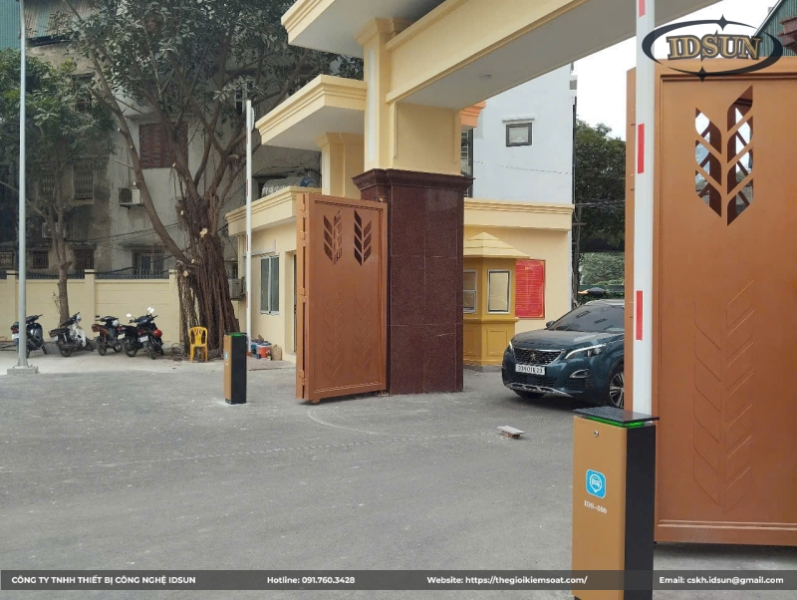 lắp barrier tại điện biên