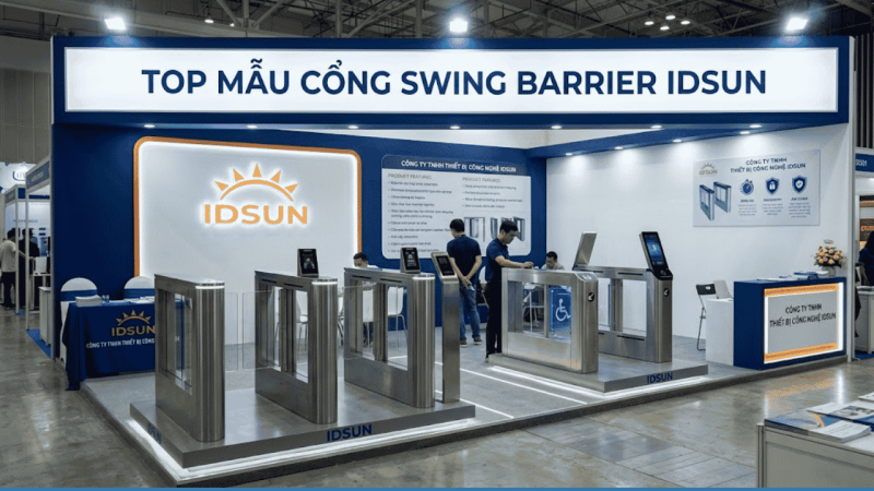 top 5 mẫu cổng swing barrier cho dự á