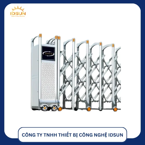Cổng xếp inox P-009