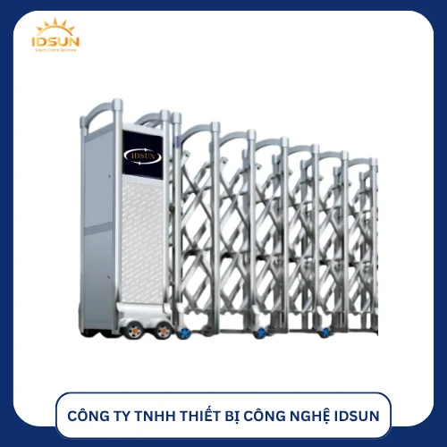 Cổng xếp inox P-006